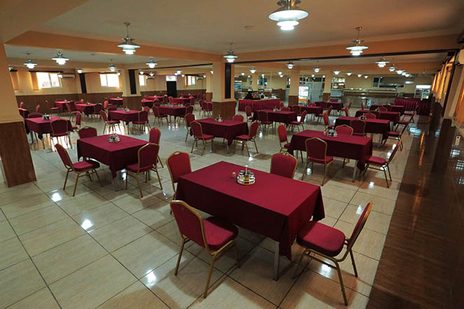 DFAC spacious Dining Facility at Daryavillage Hotel